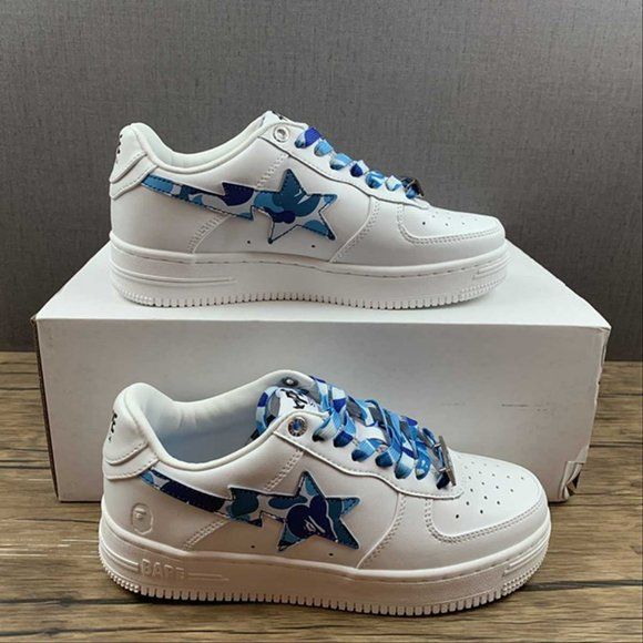 BapeSta Camouflage Bleu