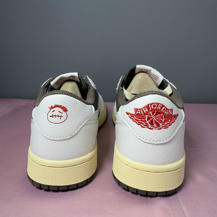 Travis Scott x J1 Low Brown And Creme