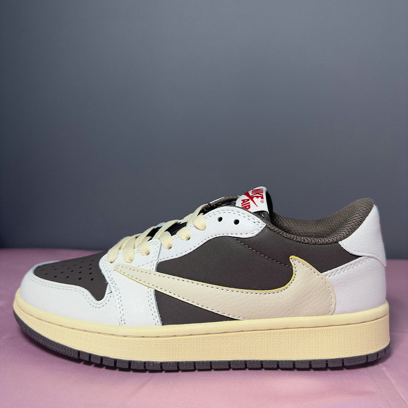 Travis Scott x J1 Low Brown And Creme