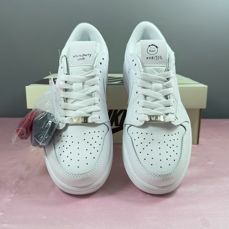 Travis Scott x J1 Low White