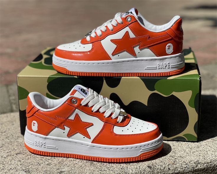 BapeSta Orange